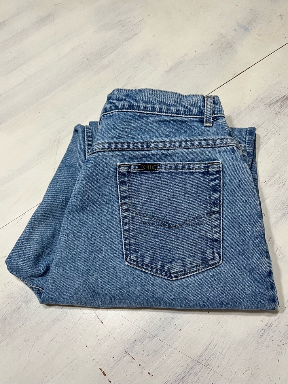 Vintage Chic 90’s Tapered Leg High Rise Mom Jeans Sz 16